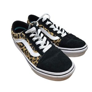 Kids leopard Vans
